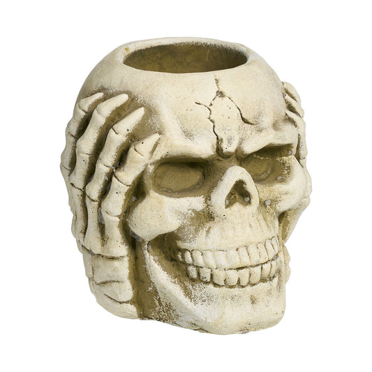 Halloween Tealight Holder Skulls Assorted