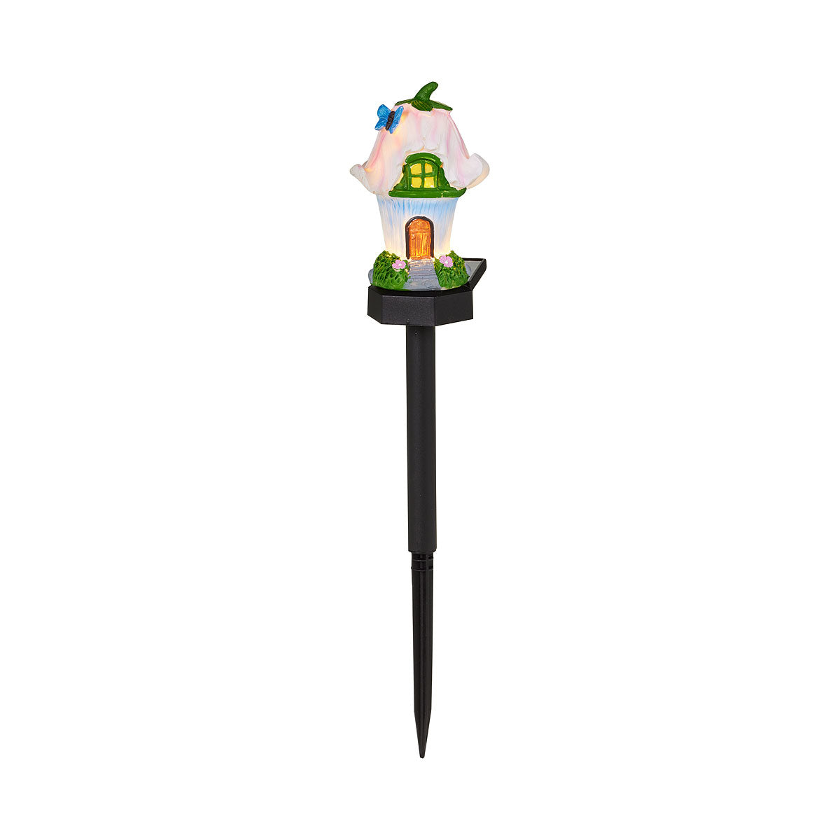 Solar Fairy House Stake Assorted