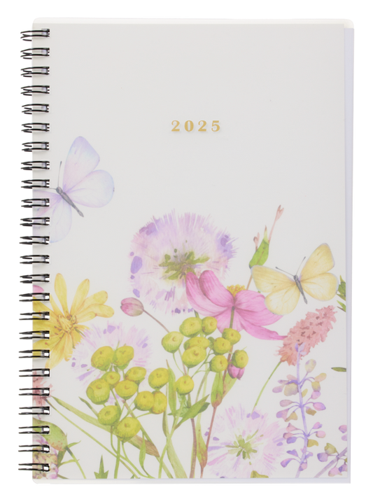 2025 Diary A5 Week to View  Butterfly