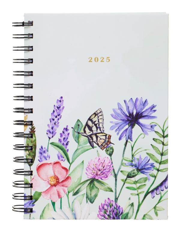 2025 Diary A5 Day View Garden