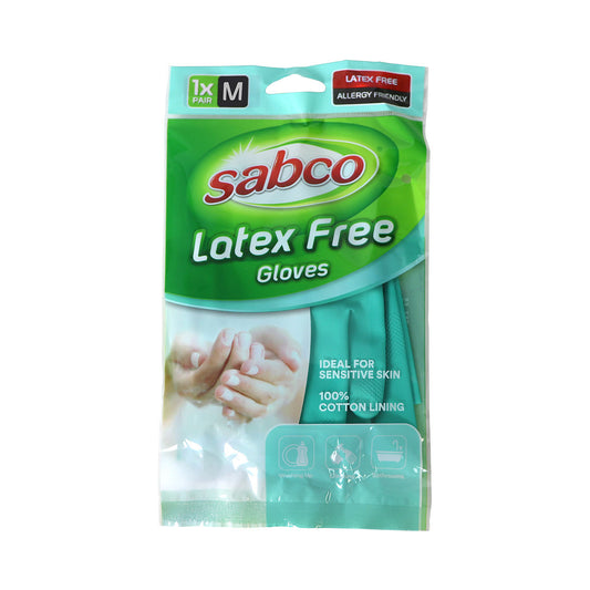 Sabco Latex Free Gloves Medium 1pk