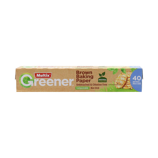 Multix Greener Brown Baking Paper 40m