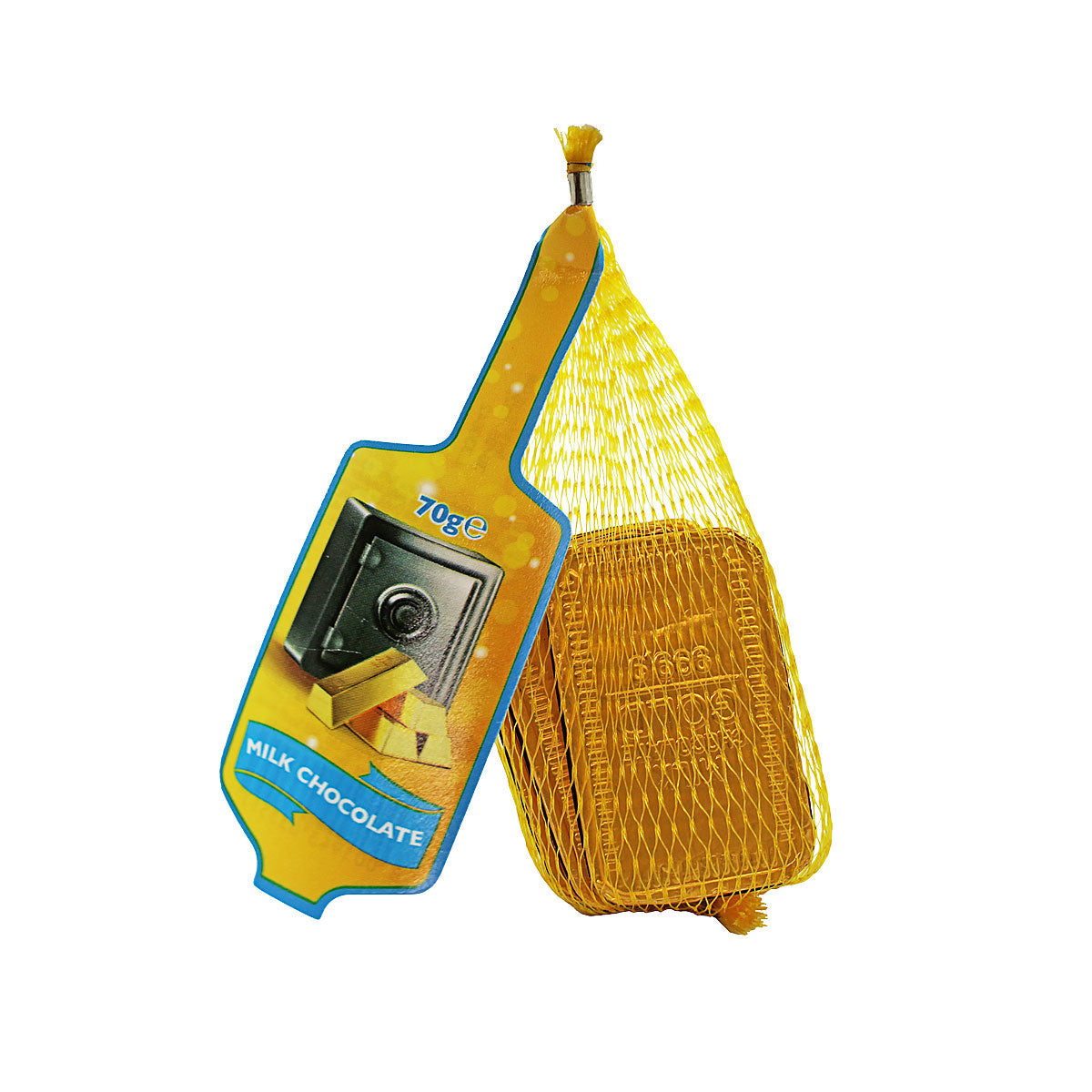 Milk Choc Gold Bars Mesh Bag 70g