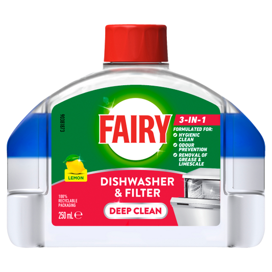 Fairy Dishwasher & Filter Cleaner Lemon 250mL