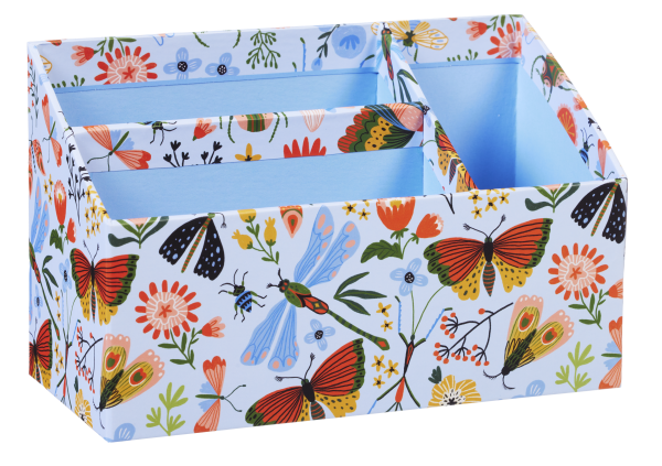 Desk Organiser Paper Garden Print