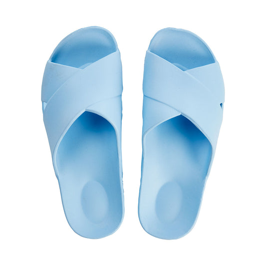 Women's Crossover Slides Blue