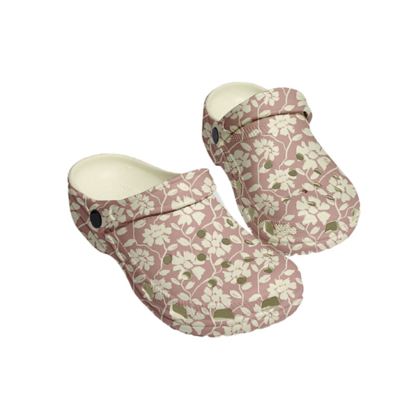 Women's Clogs Pink Floral