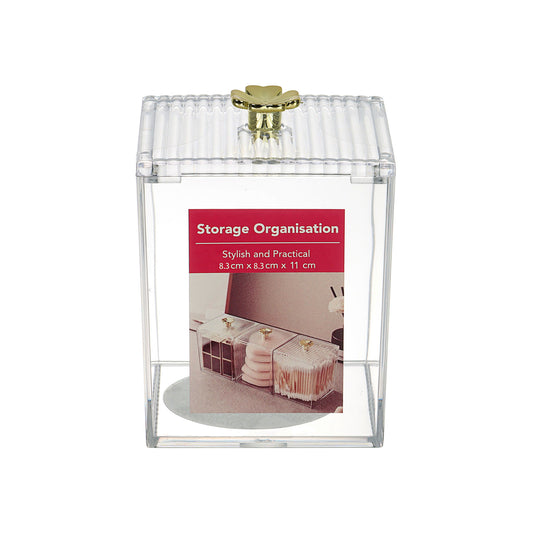 Square Storage Organiser Clear