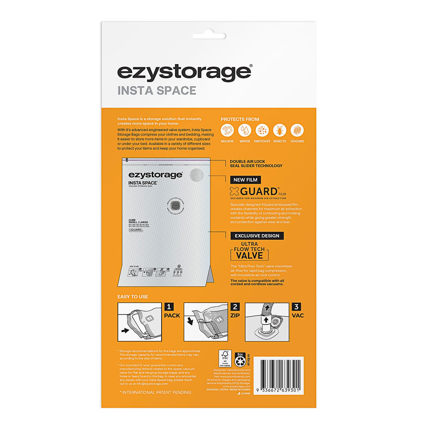 2pc Ezystorage Insta Space Cubes Small/Large