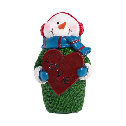 Christmas Figurine With Words Assorted