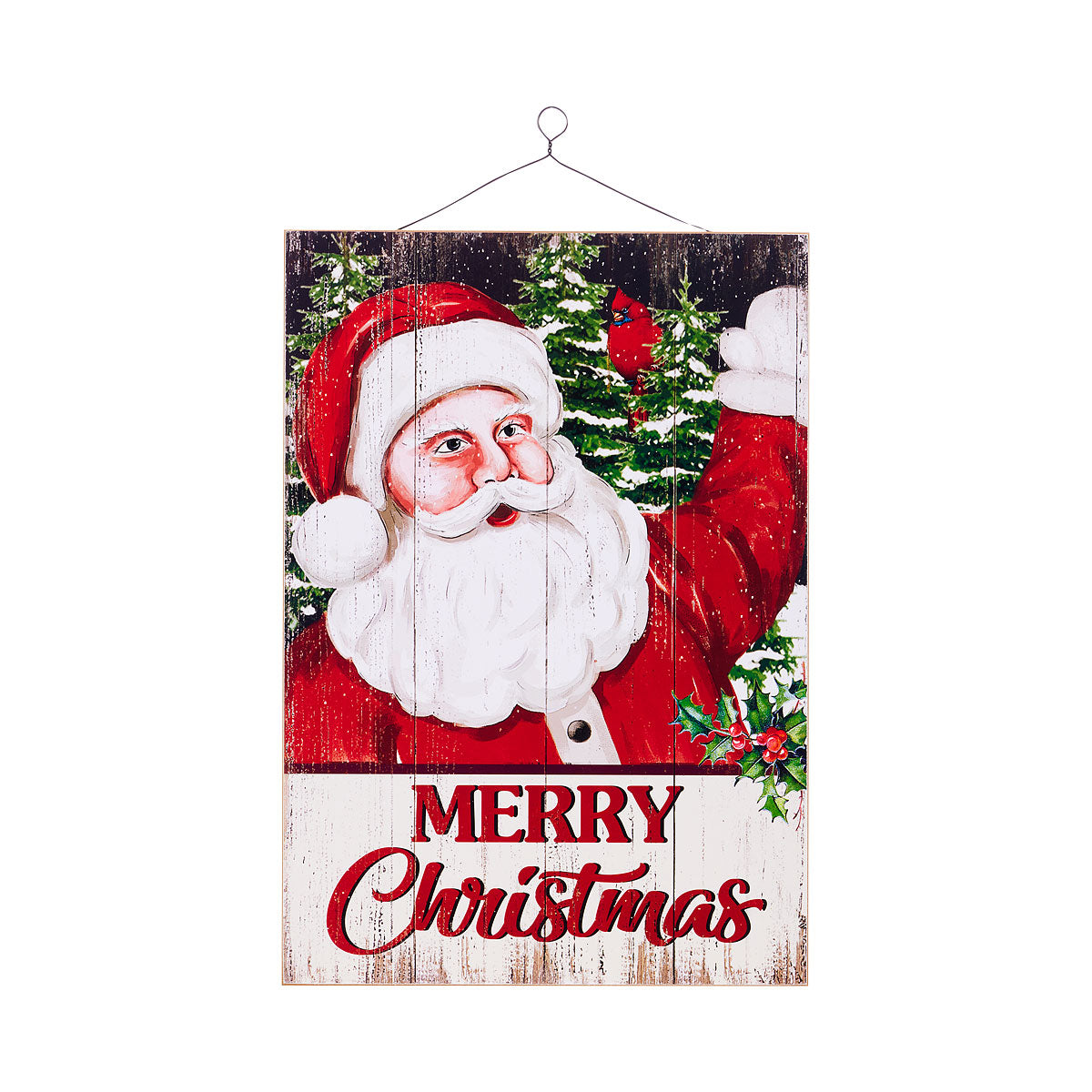 Christmas Retro Wall Plaque Assorted