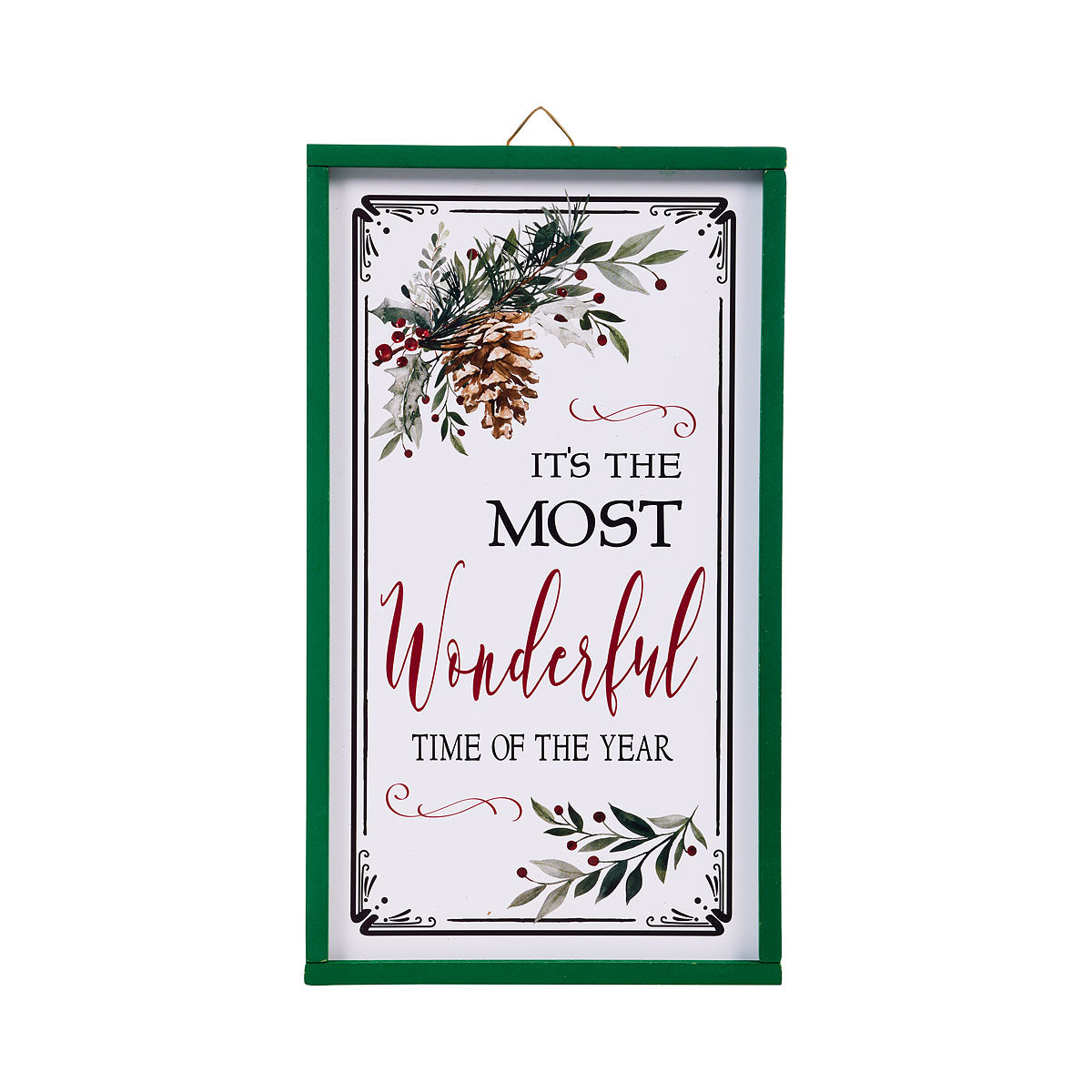 Christmas Vertical Wall Plaque Assorted