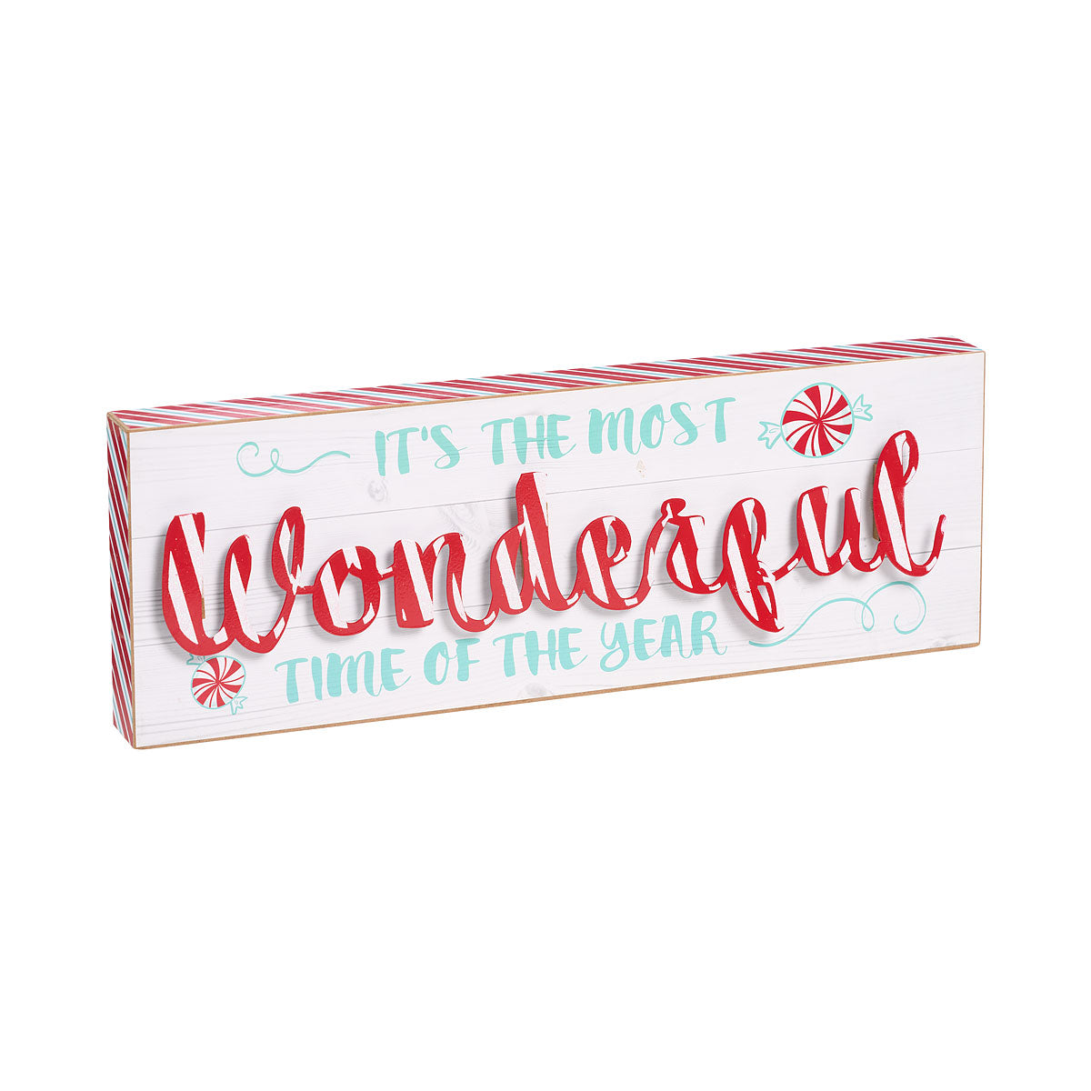 Christmas Horizontal Tabletop Plaque Assorted