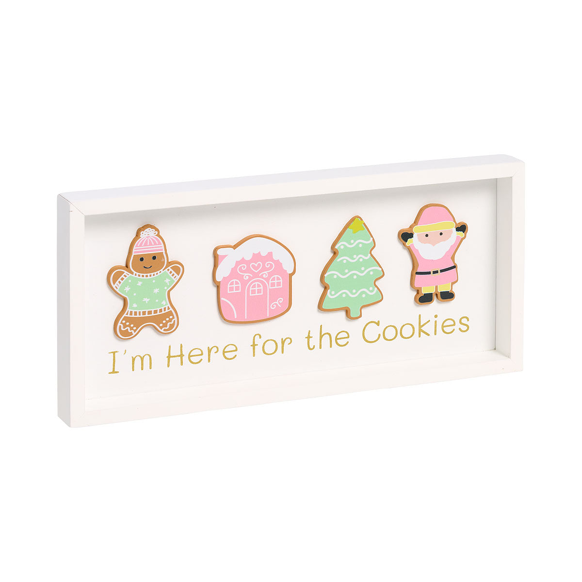 Christmas Cookies Tabletop Plaque Assorted