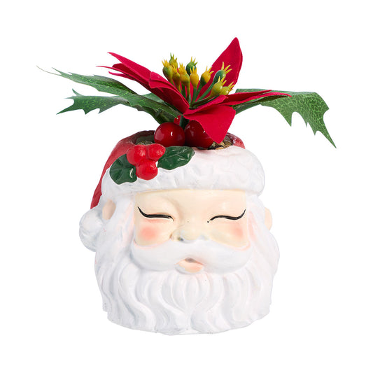 Christmas Planter Novelty Head Assorted