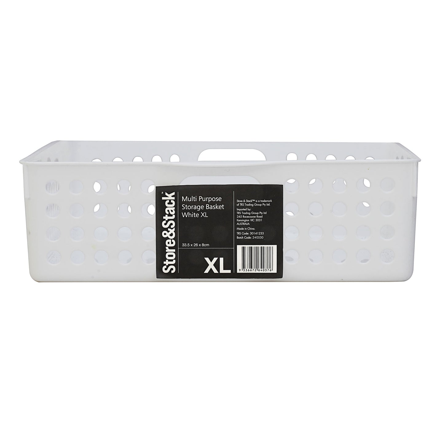 Multipurpose  Storage Basket White Xl