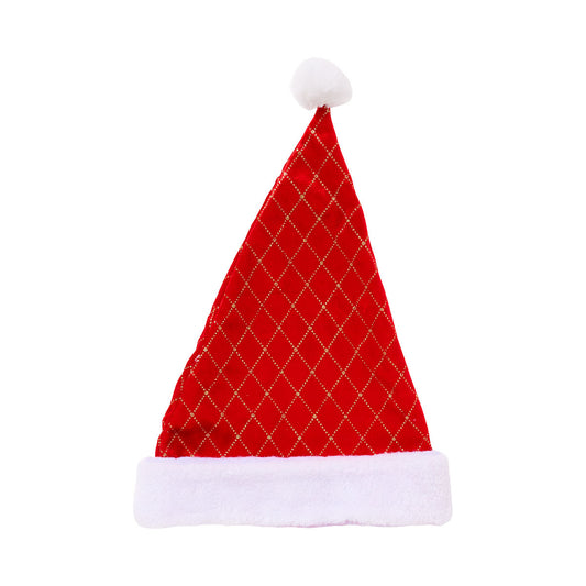 Christmas Hat Foil Diamond Pattern