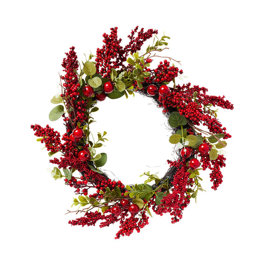 Christmas Artificial Berries Wreath