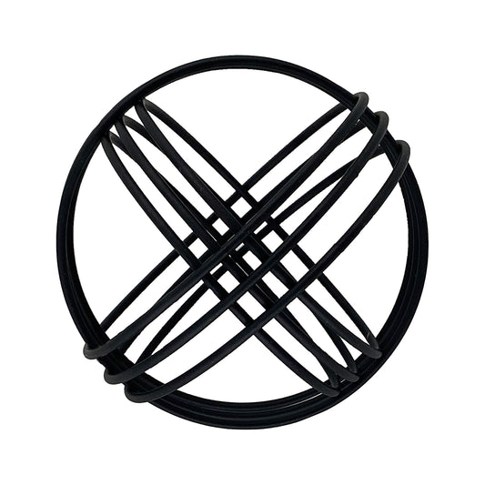 Wire Decorative Ball Black