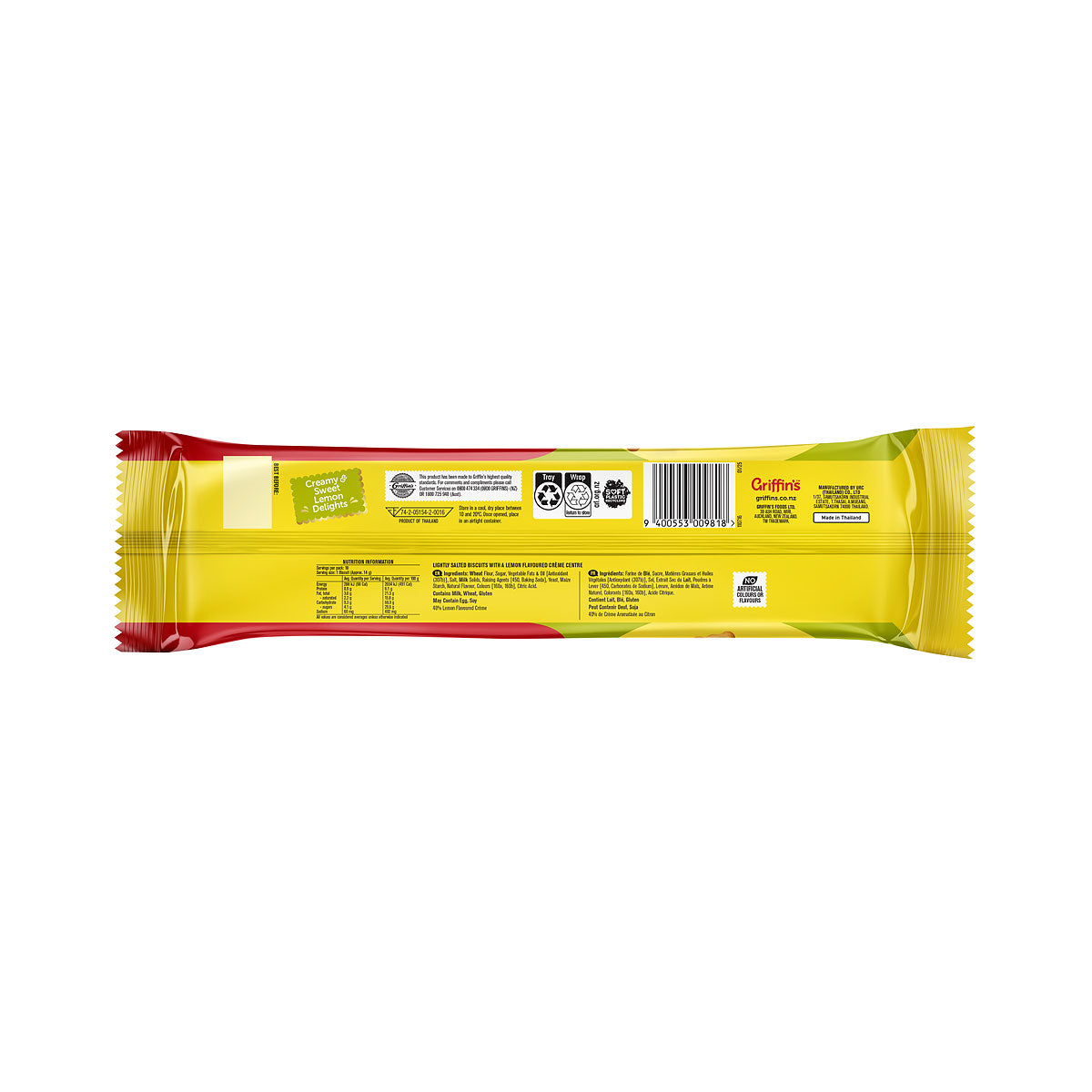 Griffin's Lemon Treats 250g