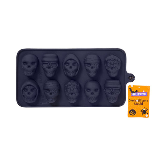 Halloween Silicone Mould Skulls