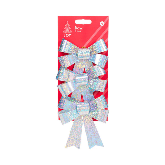 Christmas Bow 3pk