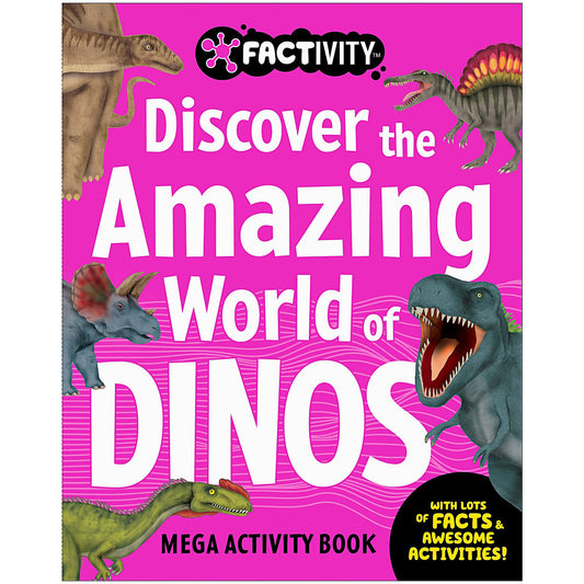 Factivity Discover Dinos/Human Body Book