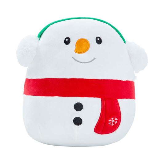 Christmas Plush Squooshy Round 22cm Assorted