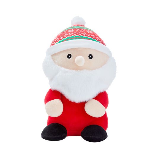 Christmas Plush Squooshy Character 27cm Assorted