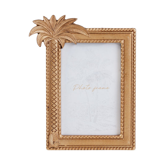 Resin Palm Photo Frame 4x6"