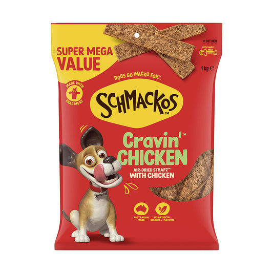 Schmackos Chicken Strapz 1kg