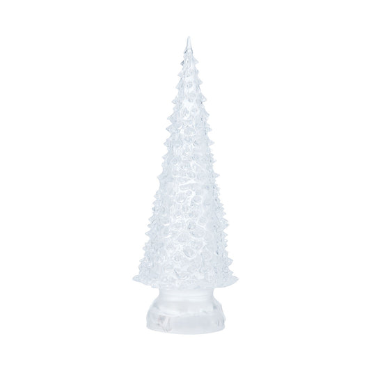 Christmas Battery-Operated Colour Changing Acetate Tree