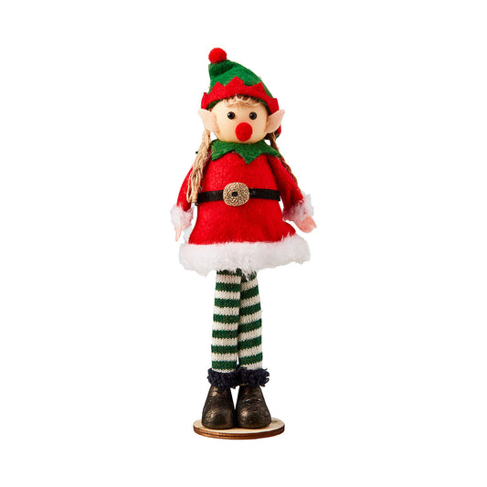 Christmas Standing Elf Figurine Assorted