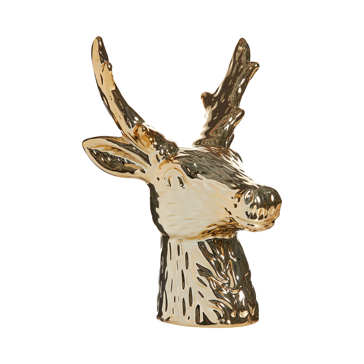 Christmas Electroplated Stag Head