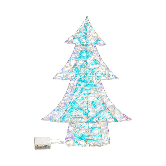 Christmas Battery-Operated Iridescent Tree