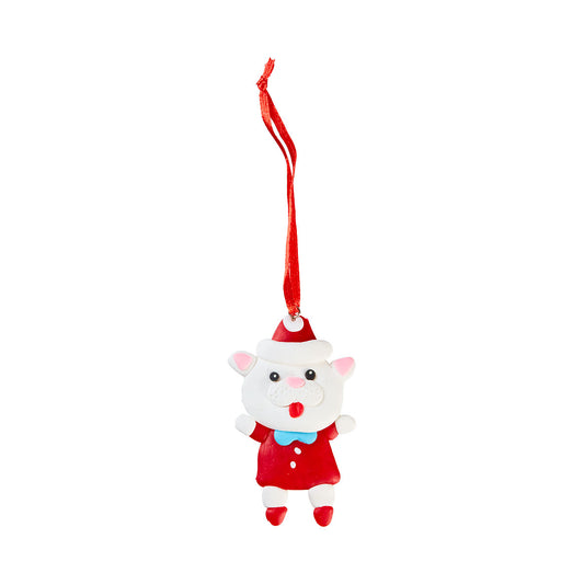 Christmas Tree Decoration Clay Animal Assorted