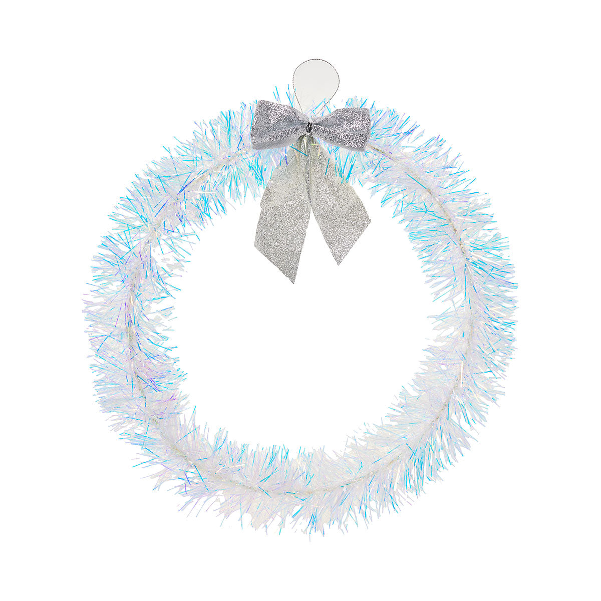 Christmas Tinsel Wreath Assorted