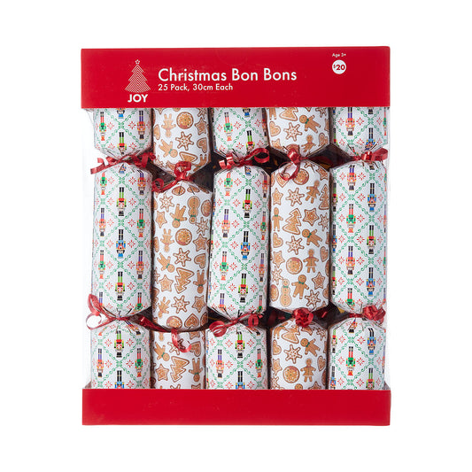 Christmas Bon Bon Standard 30cm 25pk