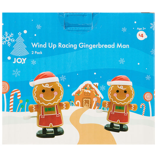 Christmas Wind-Up Figure Racing Set