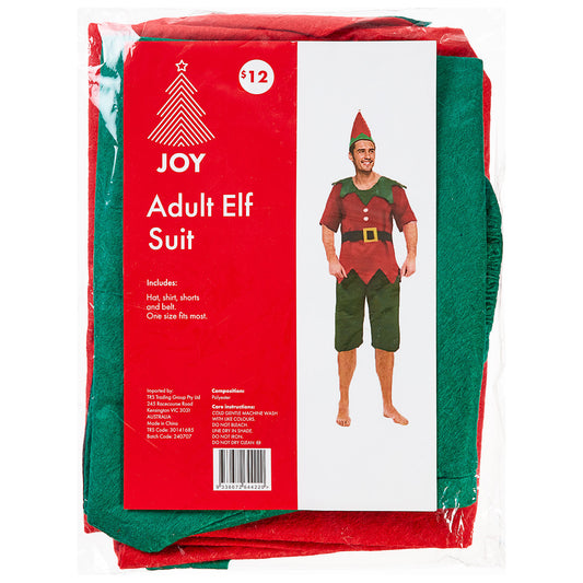 Christmas Suit Santa/Elf Assorted