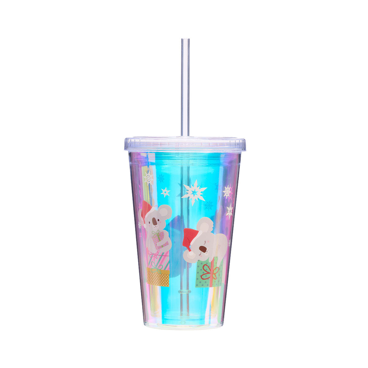 Christams Iridescent Tumbler Assorted