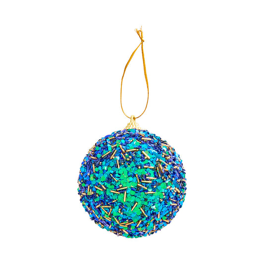 Christmas Bauble Speckled Sequins