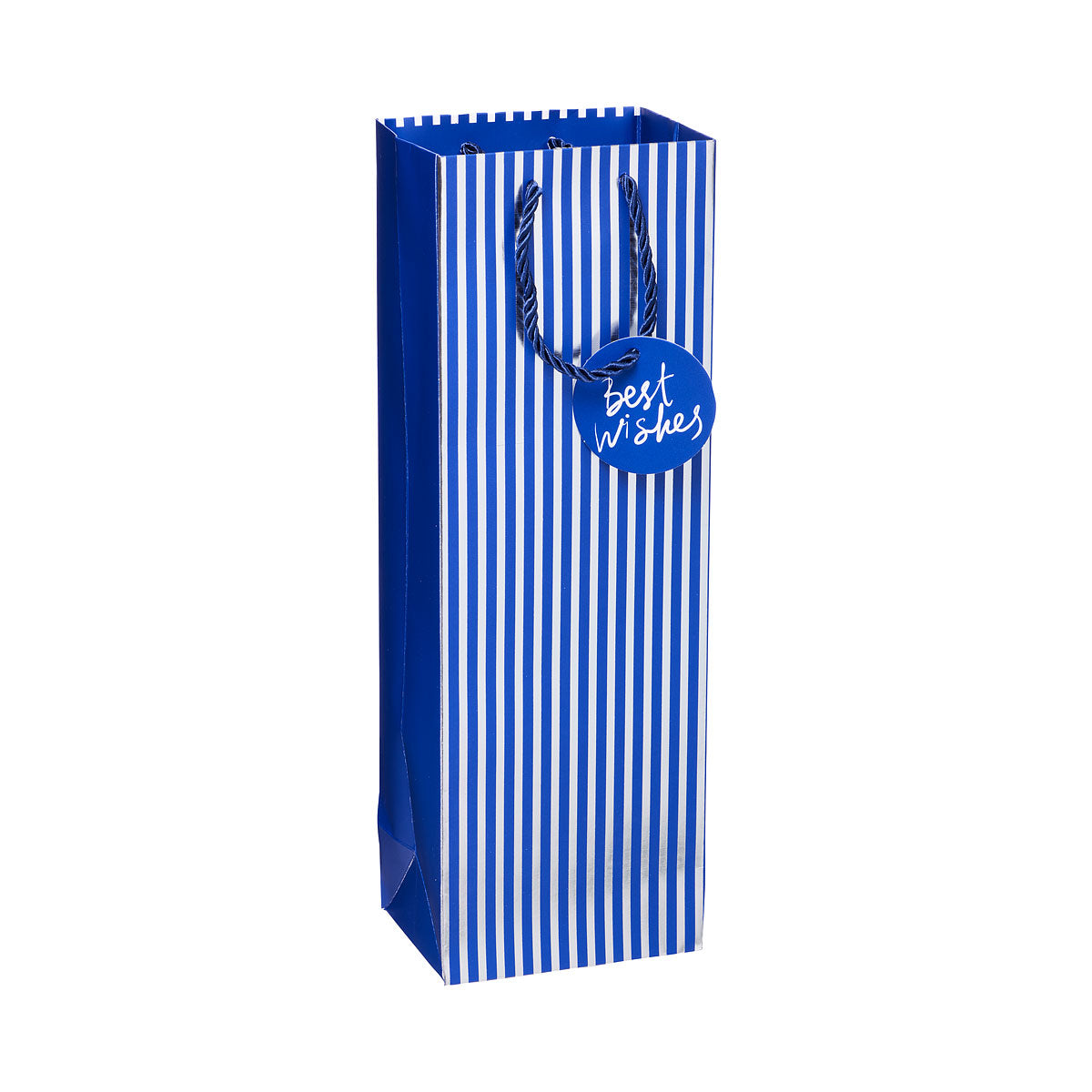 Father's Day Gift Bag Bottle Bag Foil Stripe Assorted