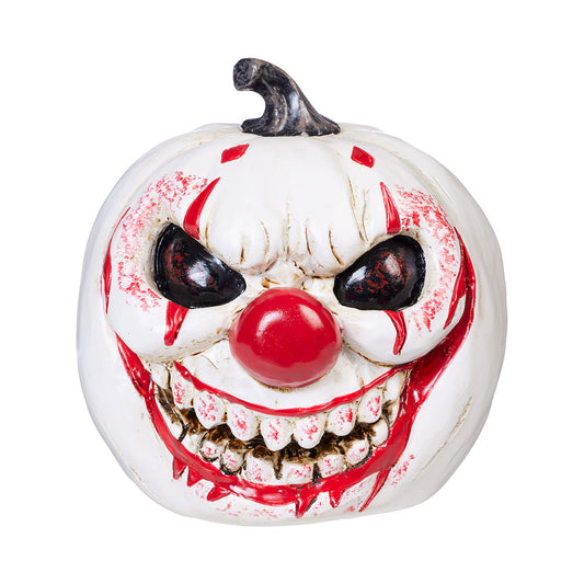 Halloween Figurine Clown Pumpkin