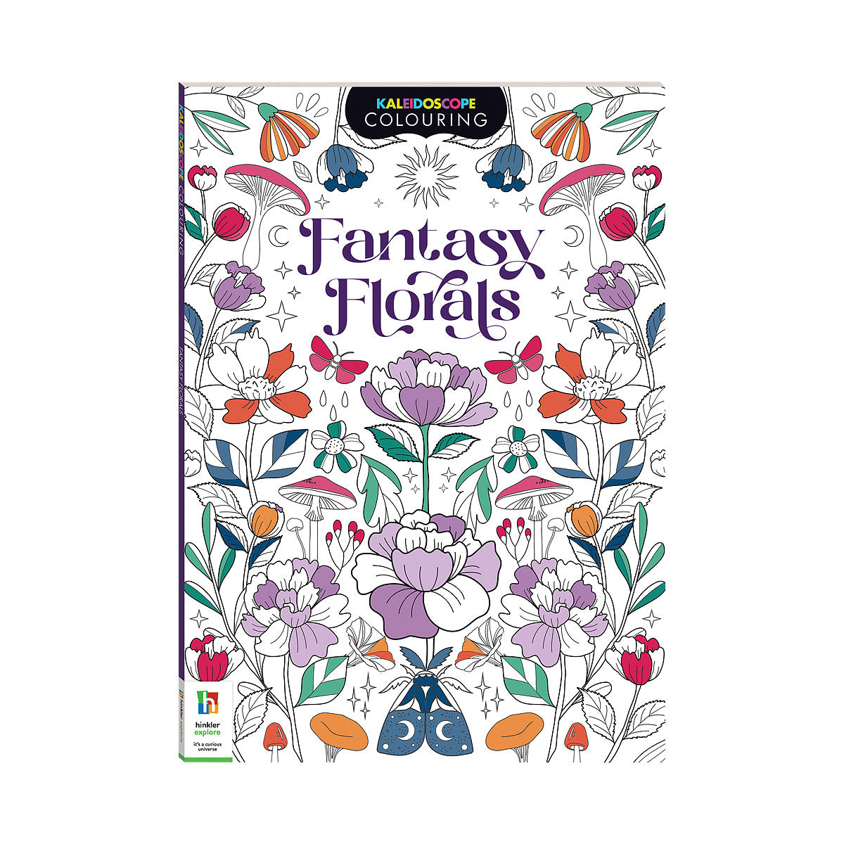 Kaleidoscope Colouring Book Asst 72pp