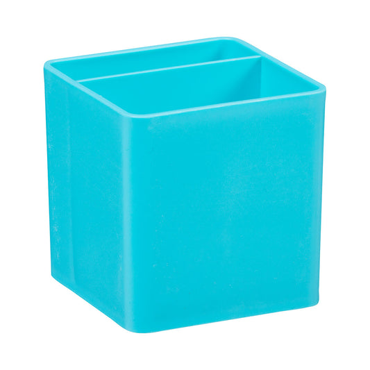 Plastic Pen Cup 2 Compartment Assorted