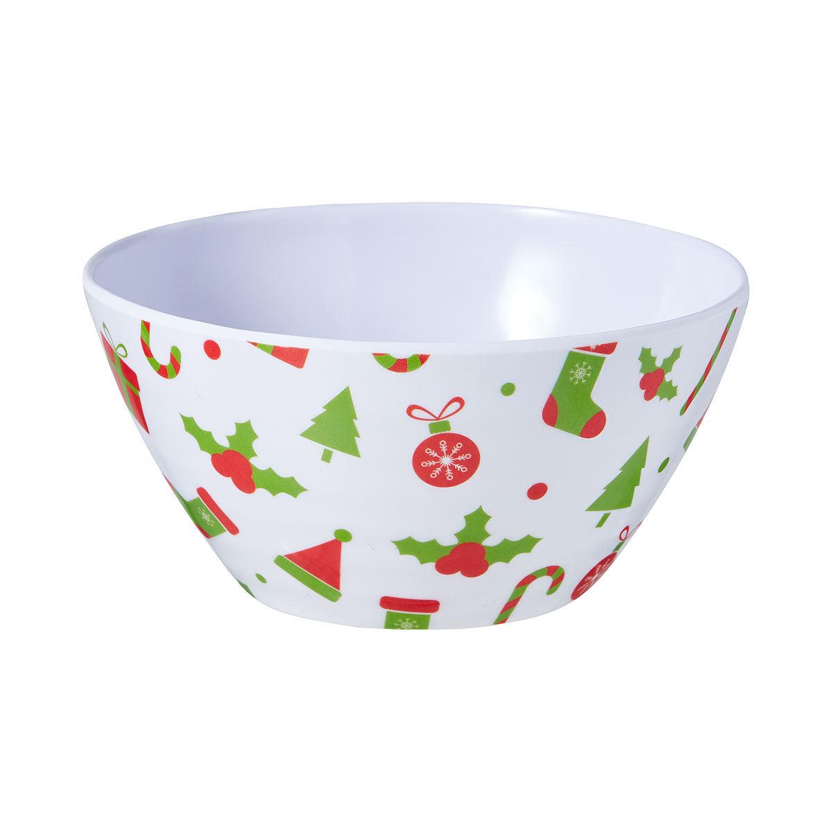 Christmas Melamine Bowl 15cm Assorted