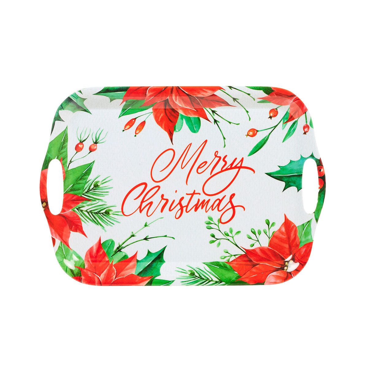 Christmas Melamine Tray Large Assorted