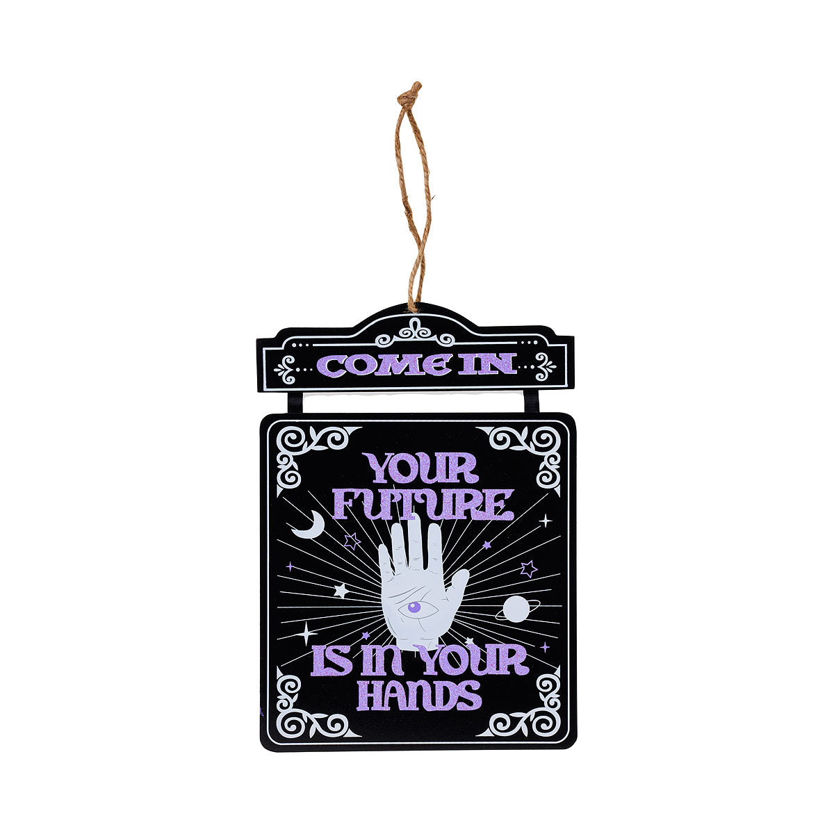 Halloween Fortune Wall Plaque