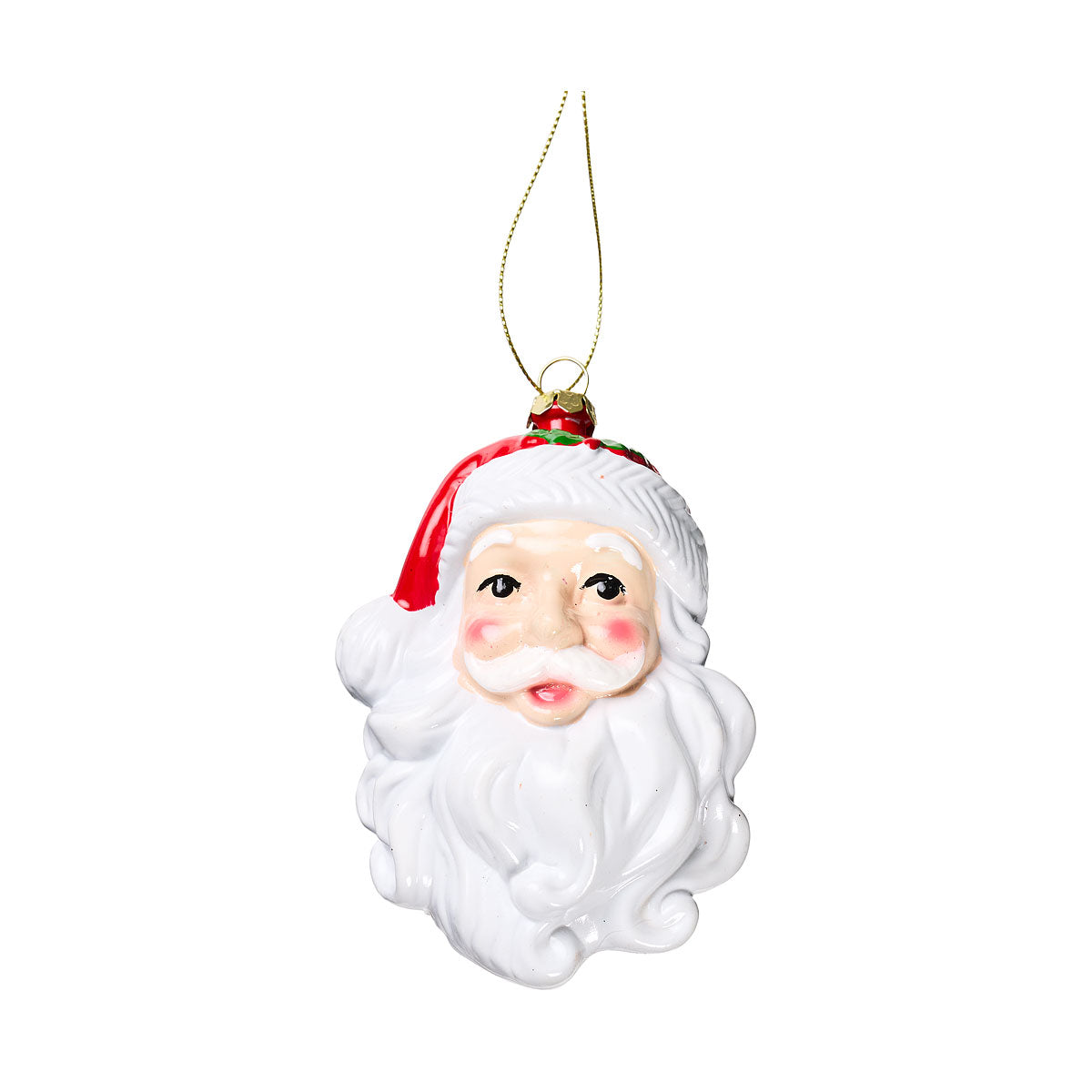 Christmas Tree Decoration Traditional Santa Head